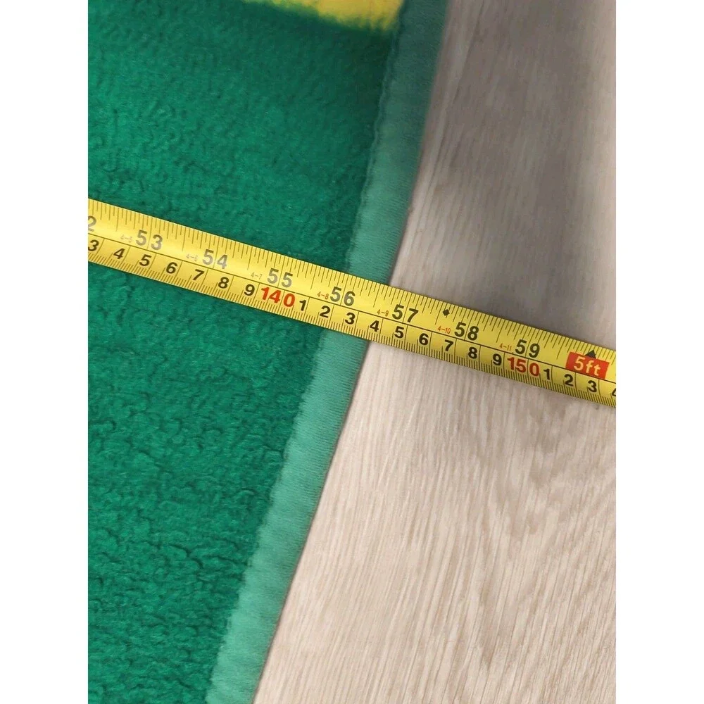 Vintage 1990s Biederlack Green Bay Packers Reversible NFL Blanket Throw